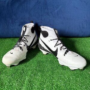 Nike Alpha Huarache NXT Dragon Mid Baseball Shoes Metal Cleats FJ6517 Size 10.5